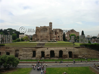 Rome vierw from Colosseum